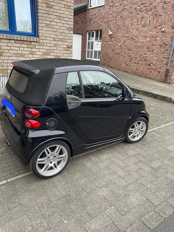 Gebraucht Smart ForTwo Cabrio Brabus 98 PS (72 kW) 2009 Schwarz Cabrio