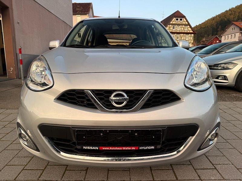 Gebraucht Nissan Micra Acenta 80 PS (58 kW) 2014 Silber Kleinwagen