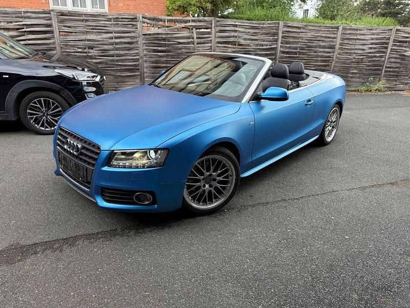 Silber Gebraucht 2009 Audi A5 Cabriolet S-Line Cabrio | 9.499 € (Superpreis) - Bild 1/4