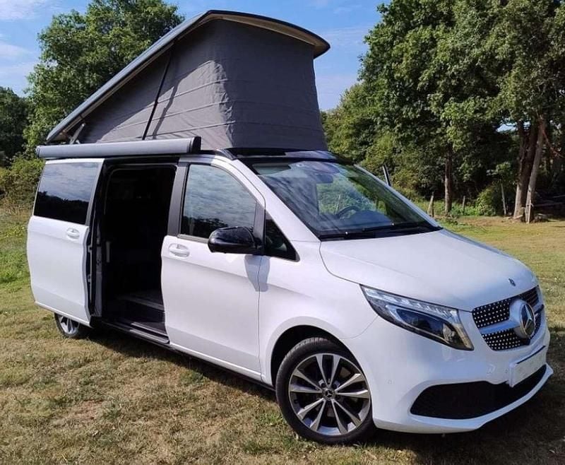 Gebraucht 2021 Mercedes V250 Marco Polo Van / Kleinbus | 44.555 € (Superpreis) - Bild 1/4