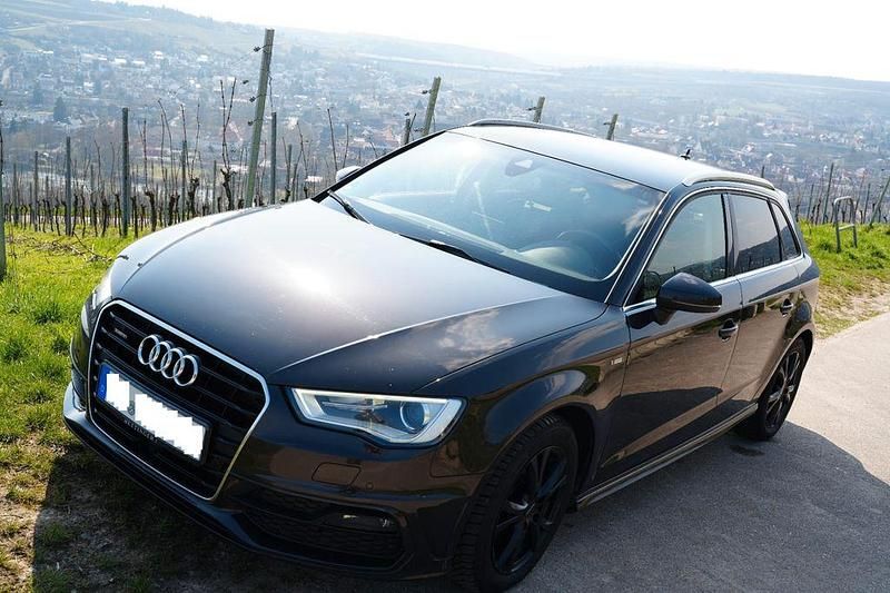 Gebraucht Audi A3 S-Line 184 PS (135 kW) 2014 Braun Limousine