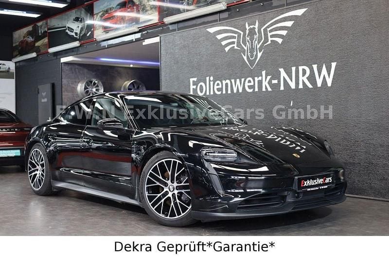 Schwarz Gebraucht 2021 Porsche Taycan Limousine | 54.800 € (Fairer Preis) - Bild 1/4