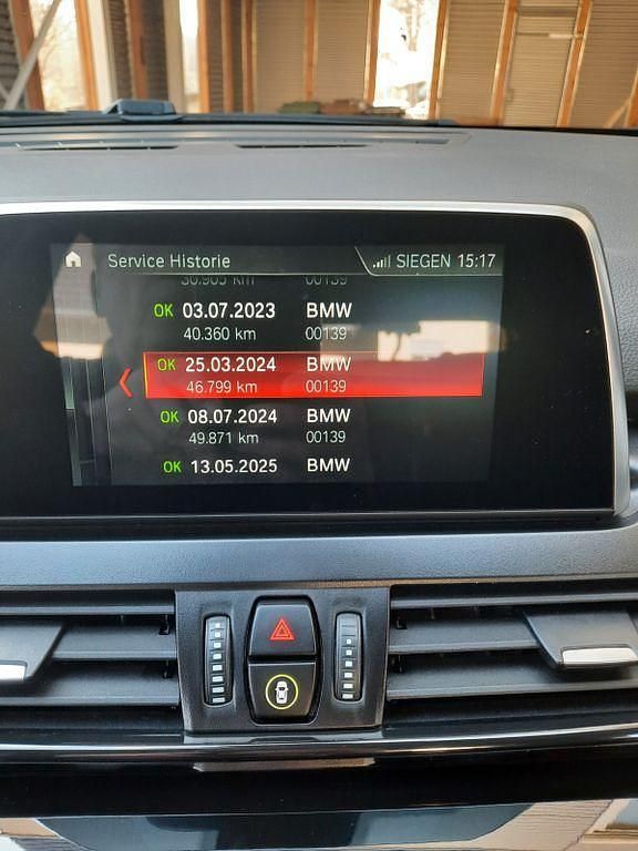 Gebraucht BMW 218 Active Tourer 150 PS (110 kW) 2019 Schwarz Van / Kleinbus