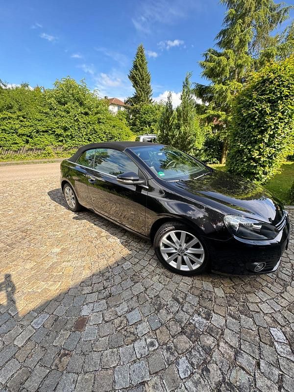 Gebraucht VW Golf Cabriolet 122 PS (89 kW) 2013 Schwarz Cabrio