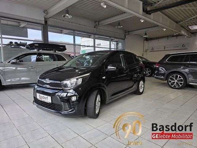 Schwarz Gebraucht 2017 Kia Picanto DREAM-TEAM Edition Kleinwagen | 8.970 € (Fairer Preis) - Bild 1/4