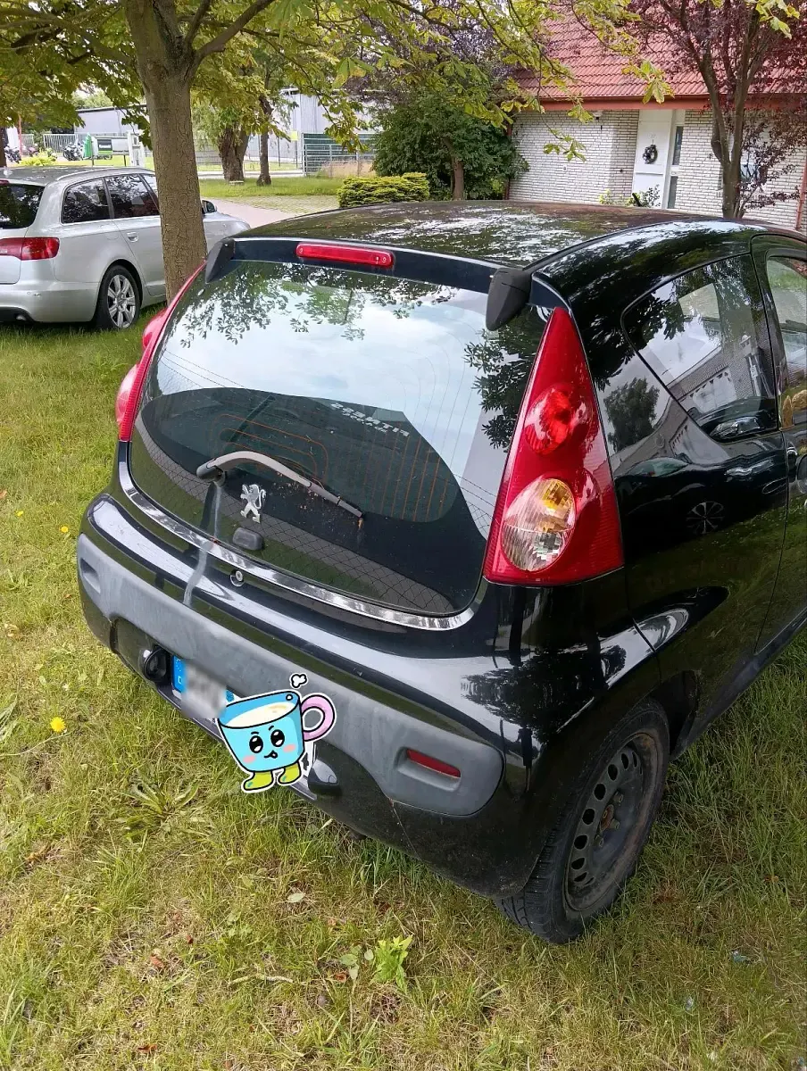 Gebraucht Peugeot 107 68 PS (50 kW) 2007 Schwarz Kleinwagen
