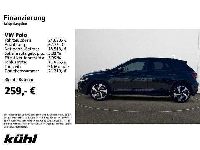 Gebraucht VW Polo GTI 207 PS (152 kW) 2022 Deep black perleffekt Limousine