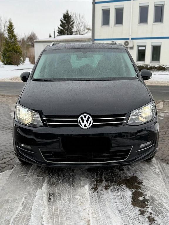 Gebraucht VW Sharan Highline 170 PS (125 kW) 2012 Schwarz Van / Kleinbus