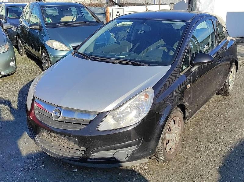 Gebraucht Opel Corsa 60 PS (44 kW) 2008 Schwarz Kleinwagen