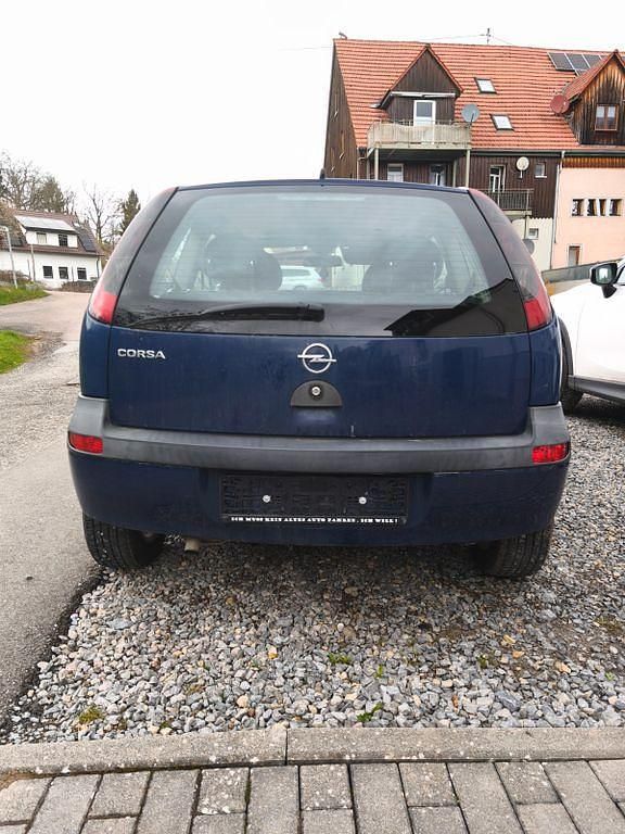 Gebraucht Opel Corsa 58 PS (42 kW) 2002 Blau Kleinwagen