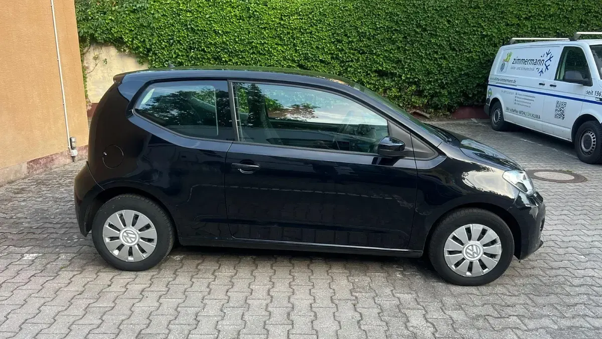 Gebraucht VW up! move up! 60 PS (44 kW) 2019 Schwarz Kleinwagen