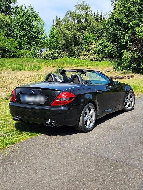 Gebraucht Mercedes SLK200 163 PS (119 kW) 2005 Schwarz Cabrio