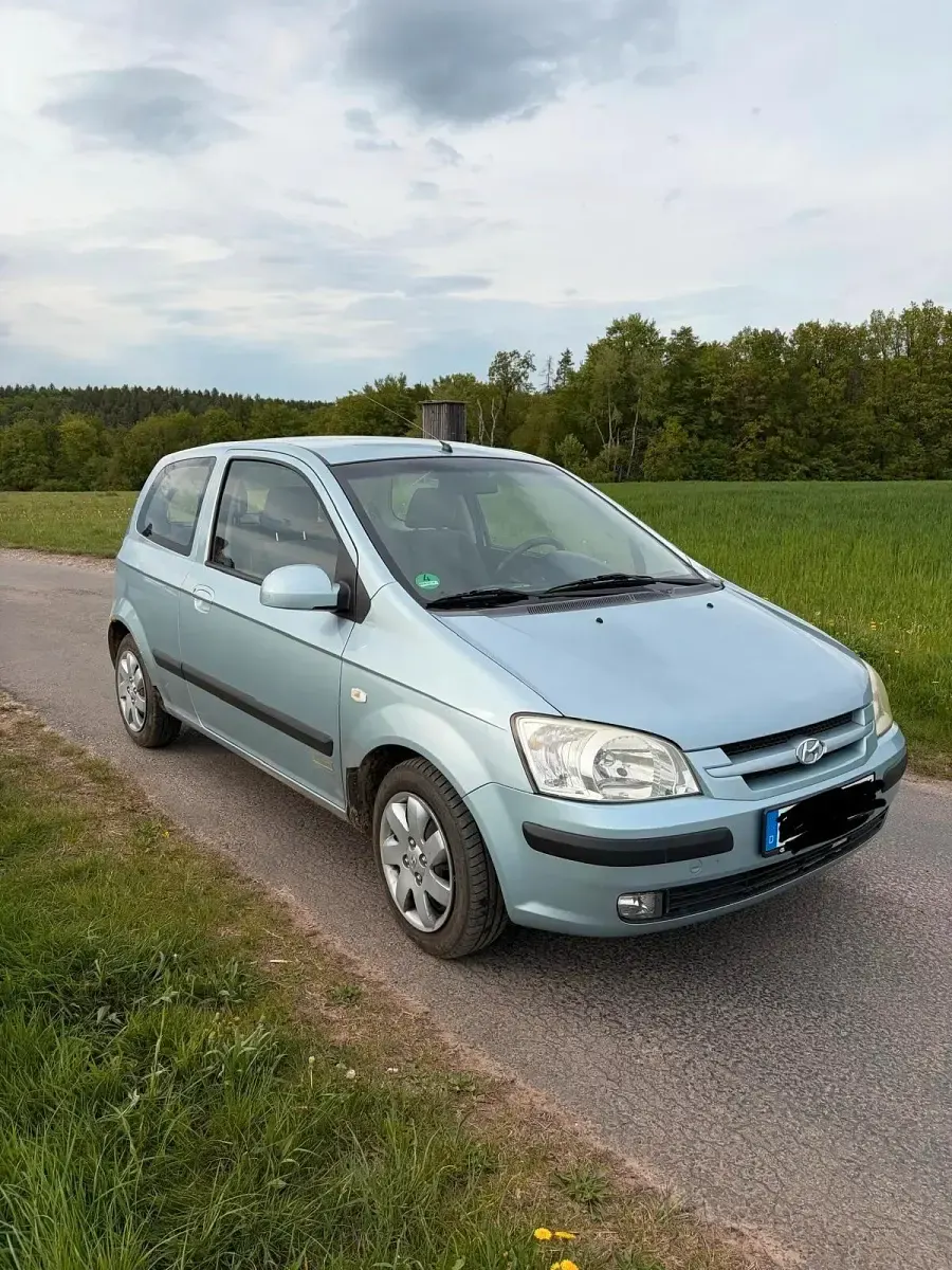 Gebraucht Hyundai Getz 63 PS (46 kW) 2004 Blau Kleinwagen