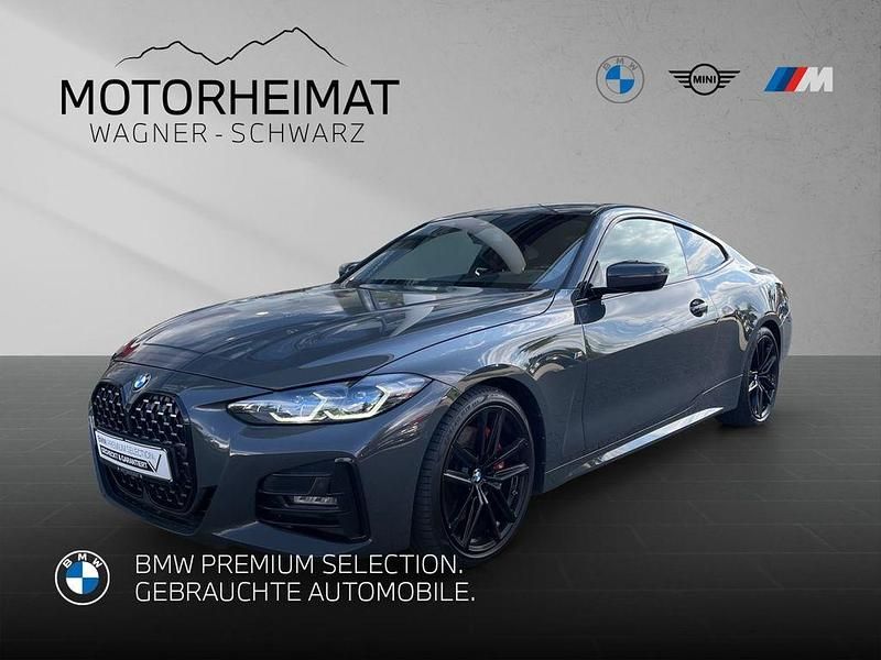Bmw individual dravitgrau Gebraucht 2022 BMW 420 M Sport Coupé | 35.900 € (Fairer Preis) - Bild 1/3