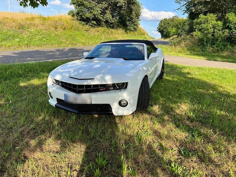 Gebraucht Chevrolet Camaro SS 405 PS (297 kW) 2011 Weiß Cabrio