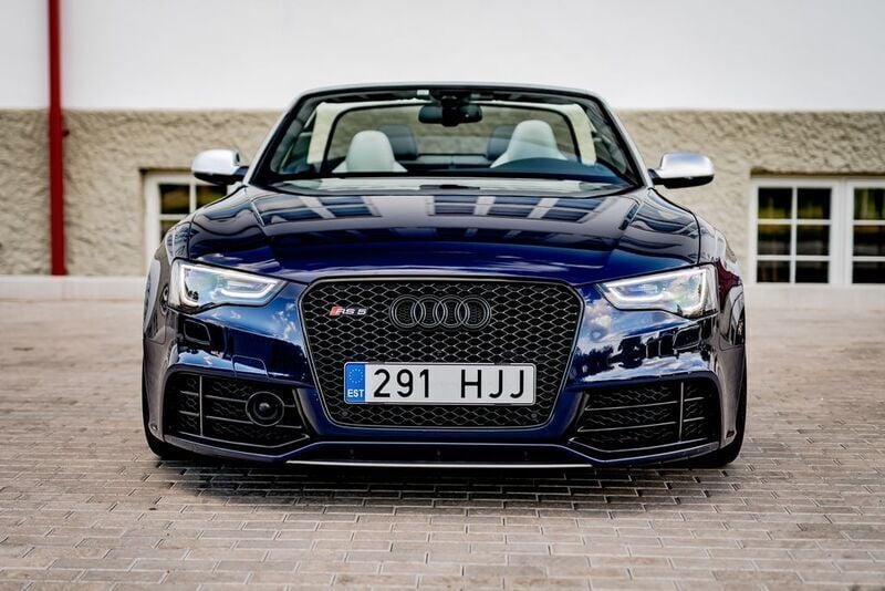 Blau Gebraucht 2013 Audi RS5 Sport Cabrio | 35.000 € (Guter Preis) - Bild 1/4