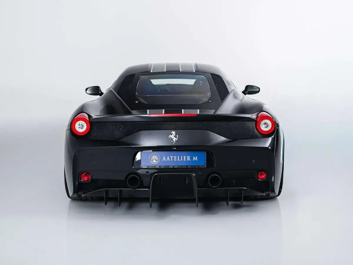 Gebraucht Ferrari 458 570 PS (419 kW) 2015 Nero daytona Coupé