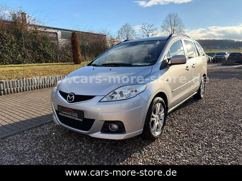 Gebraucht Mazda 5 Exclusive 116 PS (85 kW) 2009 Silber Van / Kleinbus