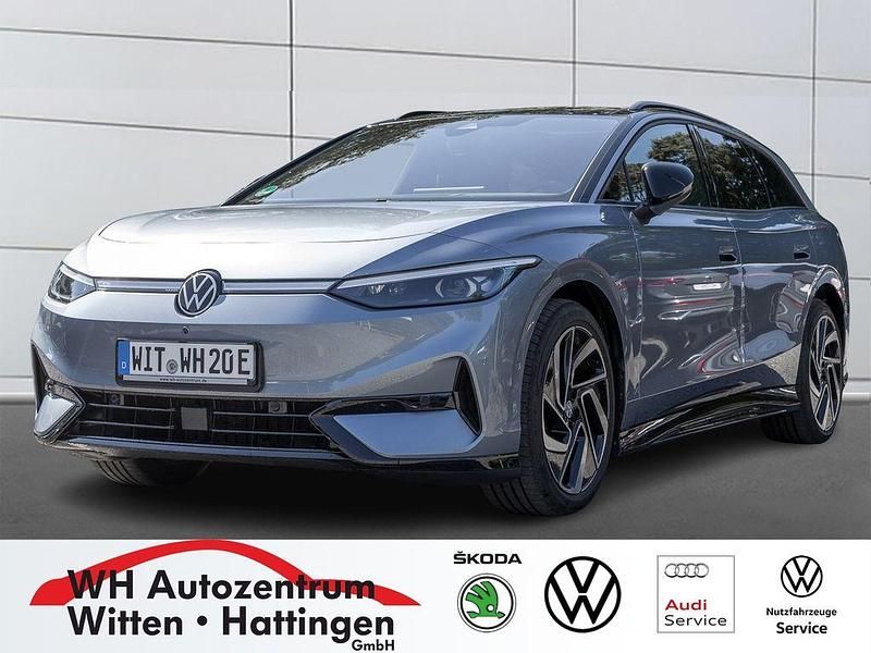 Stonewashed blue metallic Gebraucht 2024 VW ID.7 Pro Limousine | 49.915 € (Fairer Preis) - Bild 1/4