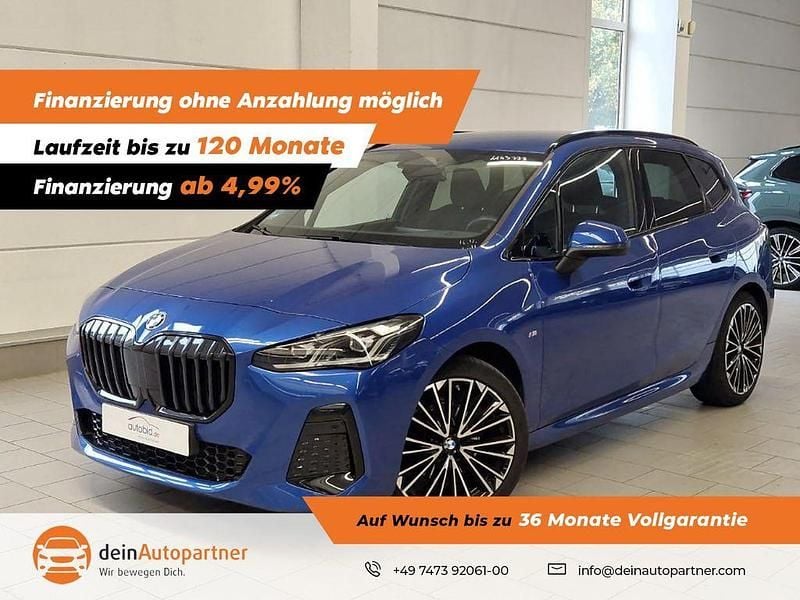 Portimao blau Gebraucht 2023 BMW 218 Active Tourer Shadowline Van / Kleinbus | 27.950 € (Fairer Preis) - Bild 1/4