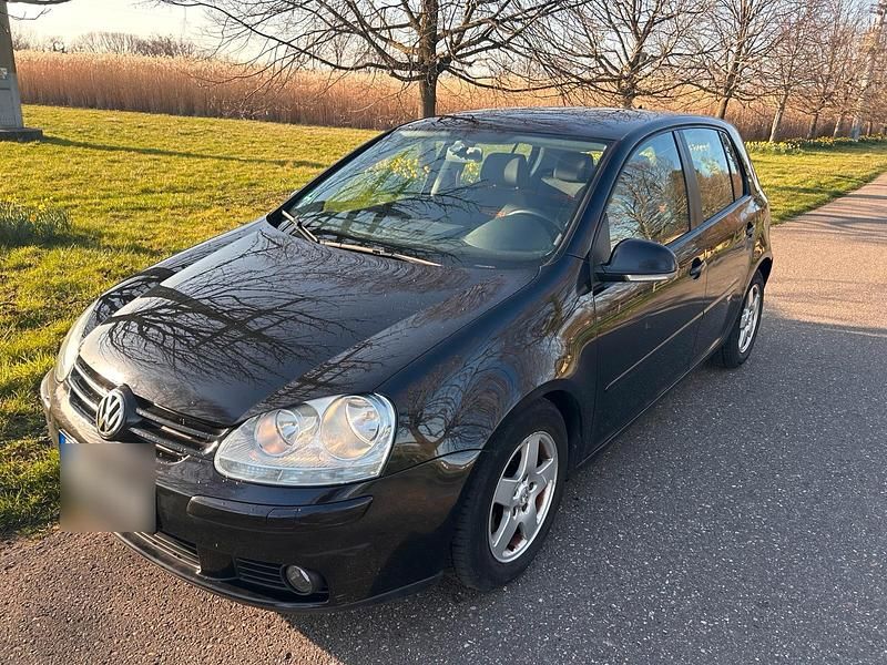 Gebraucht VW Golf V 2005 Schwarz Kleinwagen