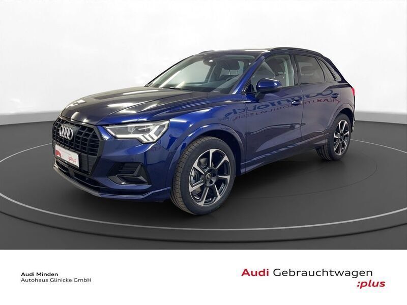 Navarrablau metallic Gebraucht 2024 Audi Q3 Advanced Plus SUV | 36.480 € (Guter Preis) - Bild 1/4