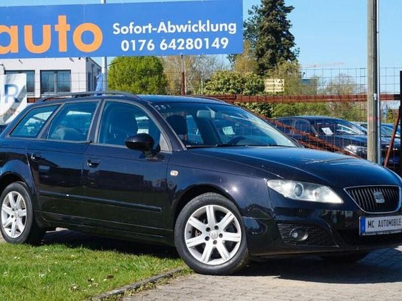 Gebraucht Seat Exeo Style 120 PS (88 kW) 2010 Schwarz Kombi