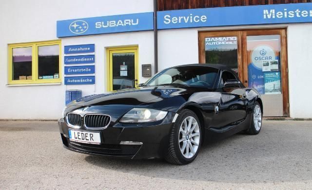 Schwarz Gebraucht 2007 BMW Z4 Sport Line Cabrio | 14.990 € (Etwas zu teuer) - Bild 1/4