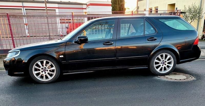Schwarz Gebraucht 2007 Saab 9-5 Vector Kombi | 3.799 € (Guter Preis) - Bild 1/4