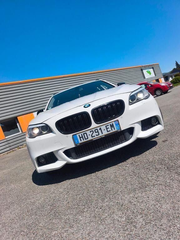 Usata BMW 520 Efficient Dynamics 184 CV (135 kW) 2012 Bianco Berlina