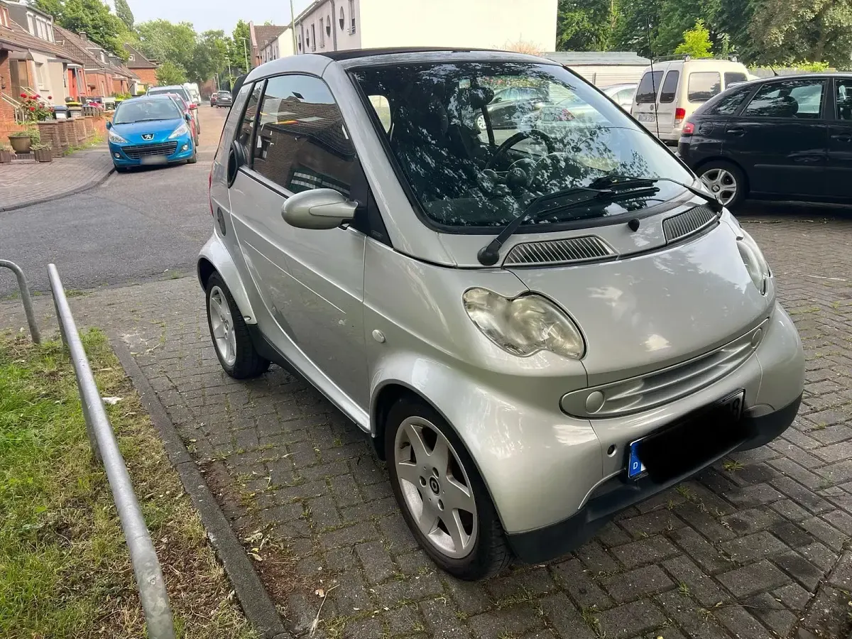 Gebraucht Smart ForTwo Cabrio 61 PS (44 kW) 2003 Silber Cabrio