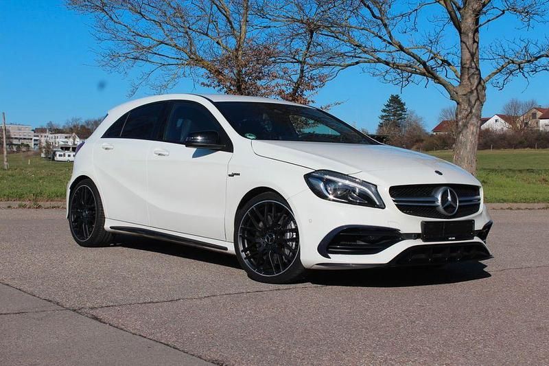 Gebraucht Mercedes A45 AMG AMG 381 PS (280 kW) 2017 Weiß Limousine