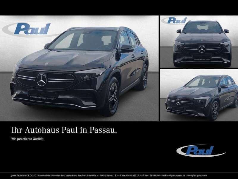 Metalliclack kosmosschwarz (metallic) Gebraucht 2023 Mercedes EQA300 AMG SUV | 37.890 € (Fairer Preis) - Bild 1/4