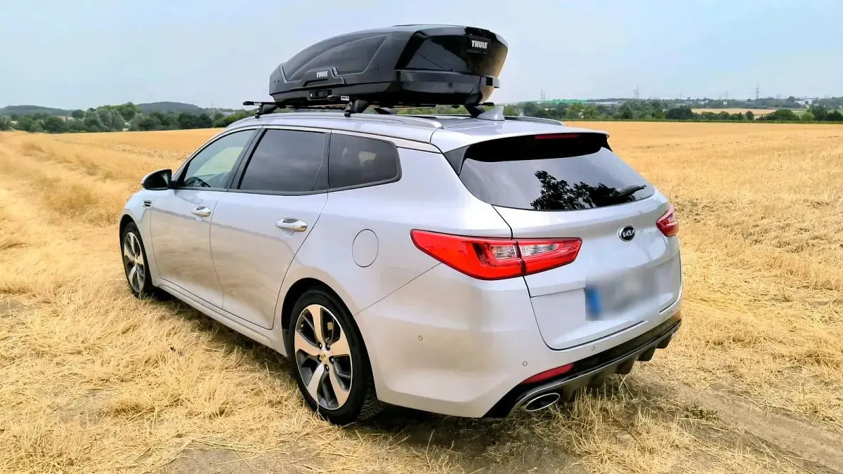 Gebraucht Kia Optima GT 141 PS (103 kW) 2017 Silber Kombi