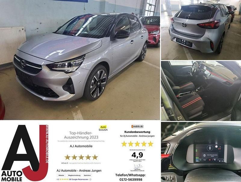 Grau (grau metallic) Gebraucht 2023 Opel Corsa-e GS Line Kleinwagen | 18.900 € (Fairer Preis) - Bild 1/4