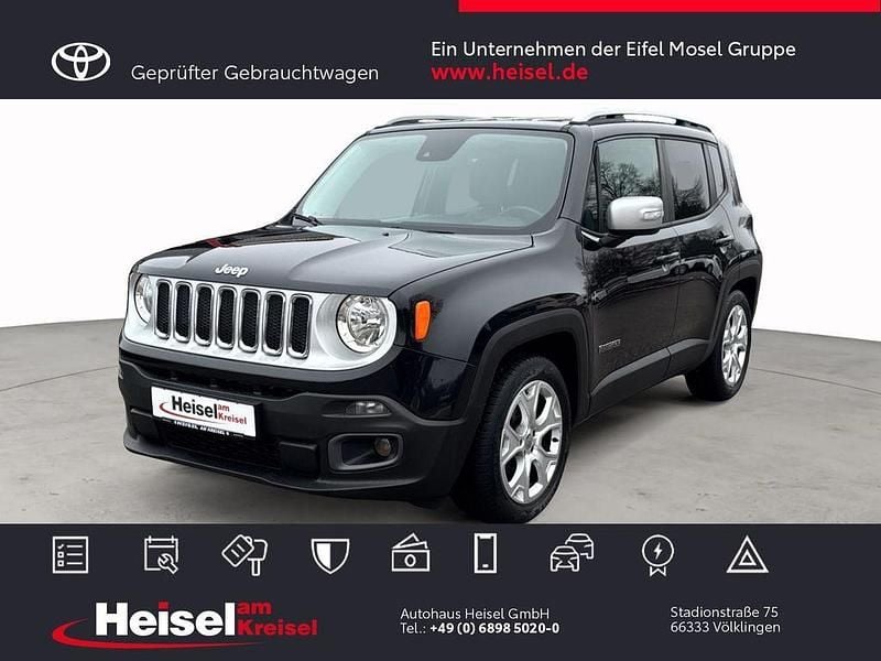 Schwarz Gebraucht 2015 Jeep Renegade Limited SUV | 14.990 € (Etwas zu teuer) - Bild 1/4