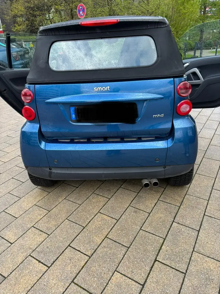 Gebraucht Smart ForTwo Cabrio 71 PS (52 kW) 2010 Blau Cabrio