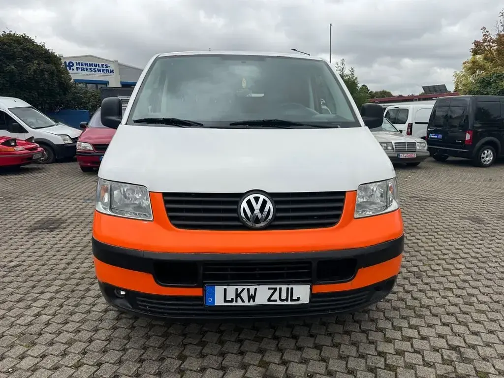 Usata VW Transporter 102 CV (75 kW) 2007 Arancione Furgone