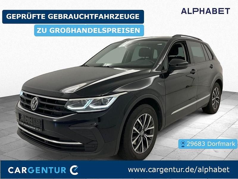 Deep black perleffekt Gebraucht 2022 VW Tiguan Life SUV | 20.397 € (Guter Preis) - Bild 1/2