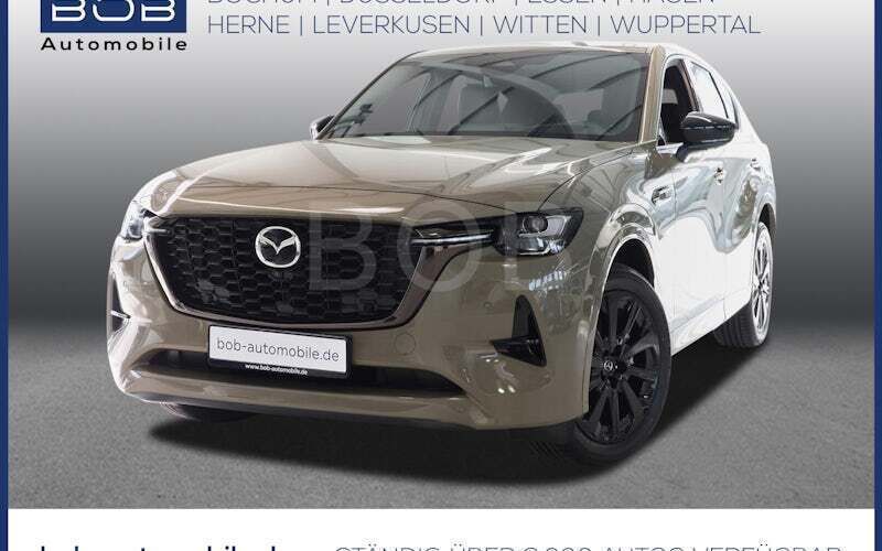 Beige Gebraucht 2025 Mazda CX-60 Homura-Line SUV | 56.111 € (Etwas zu teuer) - Bild 1/2