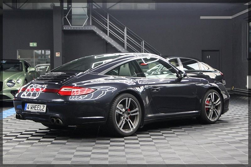 Gebraucht Porsche 997 385 PS (283 kW) 2010 Blau Cabrio