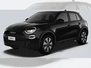 Neu Fiat 600 Business 110 PS (80 kW) 2025 Schwarz (cinema schwarz, capuccino beige, gelato weiß) Limousine