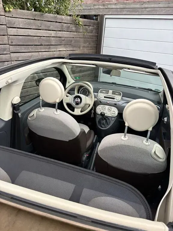 Gebraucht Fiat 500 Lounge 95 PS (69 kW) 2011 Grau Cabrio