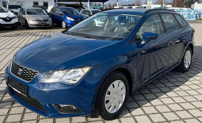 Gebraucht Seat Leon ST Reference 110 PS (80 kW) 2016 Blau Kombi