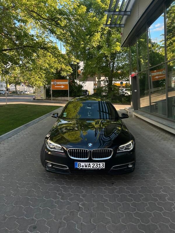 Schwarz Gebraucht 2016 BMW 535 Sport Line Limousine | 19.999 € (Guter Preis) - Bild 1/4