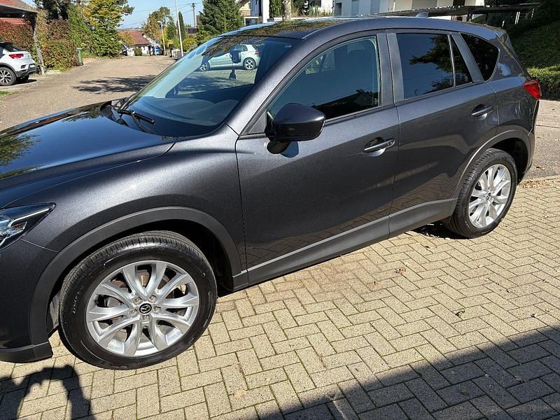 Grau Gebraucht 2015 Mazda CX-5 Sports-Line SUV | 9.999 € (Fairer Preis) - Bild 1/4
