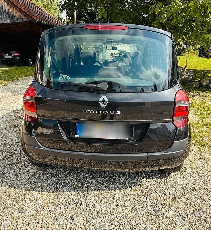 Schwarz Gebraucht 2012 Renault Modus Van / Kleinbus | 4.799 € - Bild 1/4
