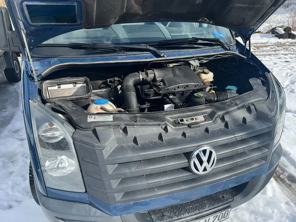 Gebraucht VW Crafter 163 PS (119 kW) 2015 Blau Van