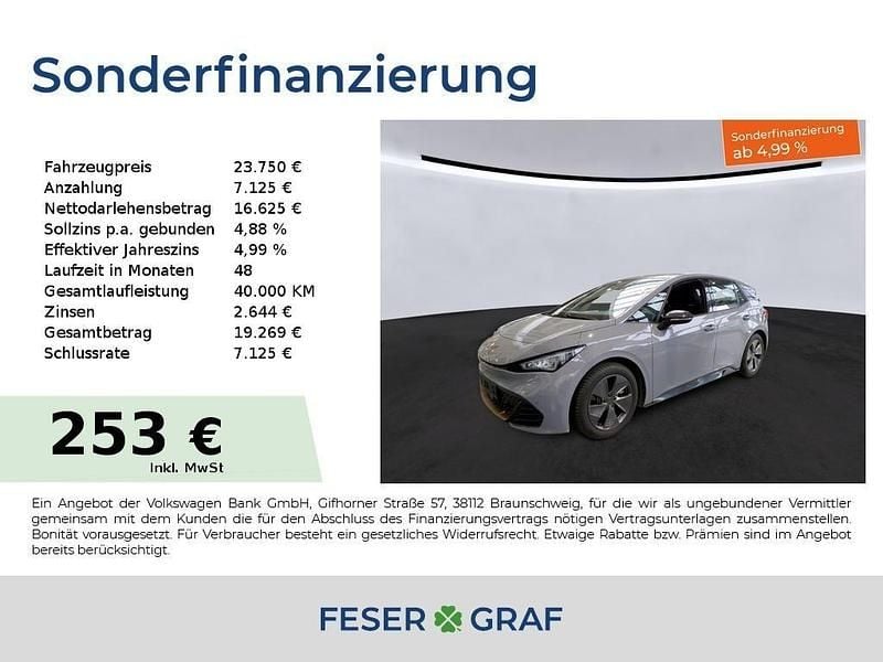 Gebraucht Cupra Born 150 kW (204 PS) 2024 Vaporgrau Kleinwagen