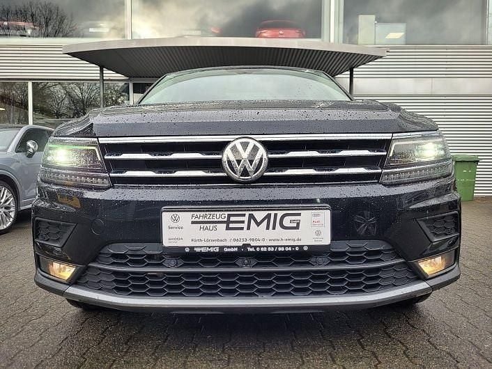 Gebraucht VW Tiguan Allspace IQ Drive 190 PS (139 kW) 2020 Schwarz SUV